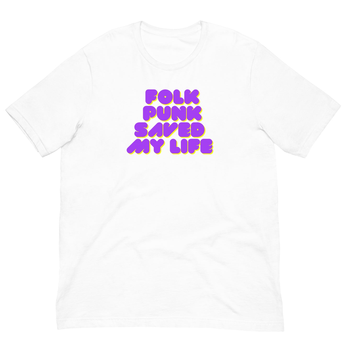 Folk Punk Saved My Life Tee