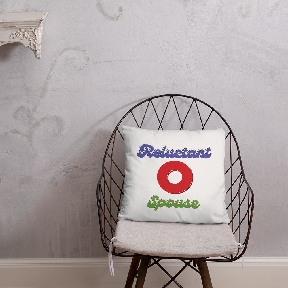 Reluctant (Fishman Donut) Spouse - Pillow