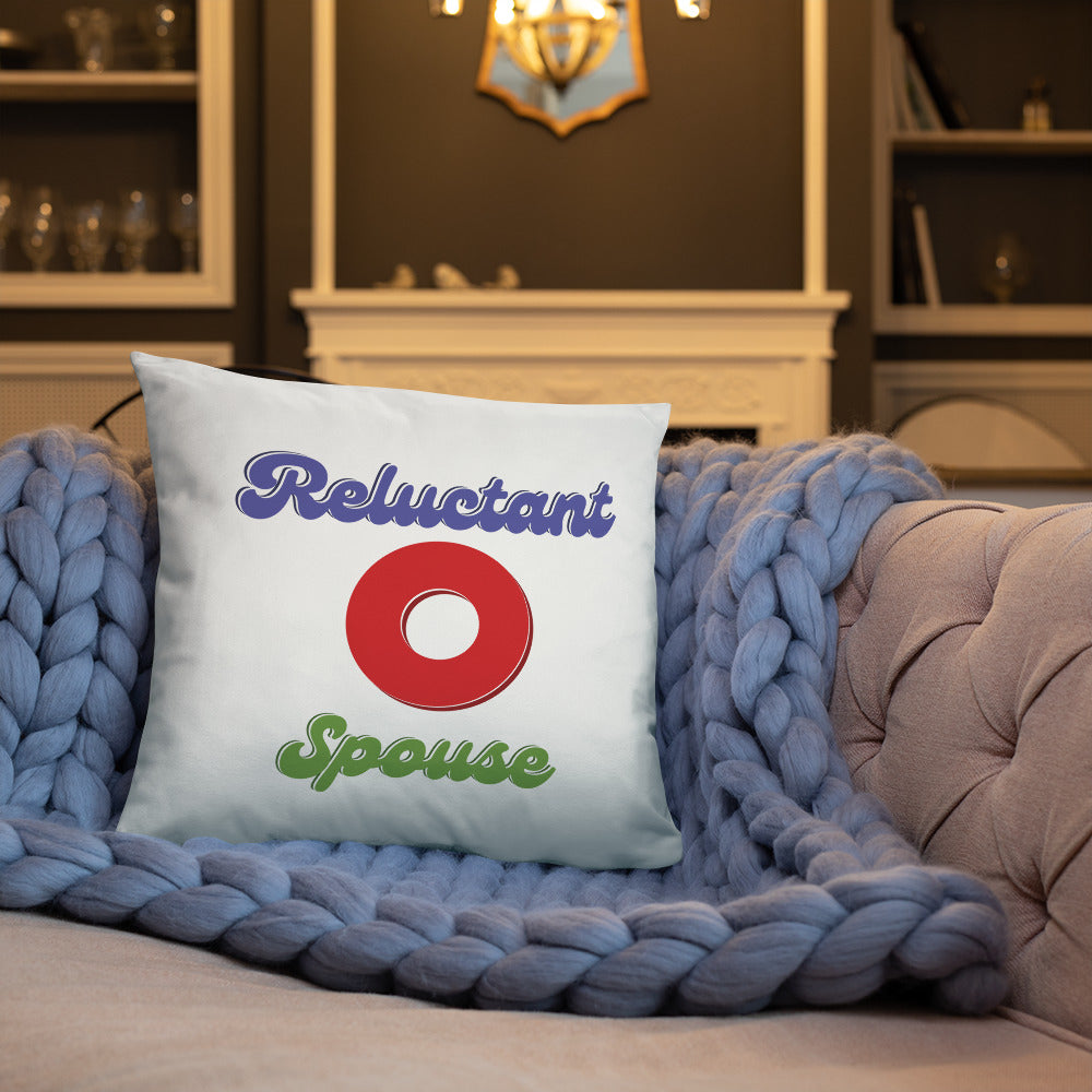 Reluctant (Fishman Donut) Spouse - Pillow
