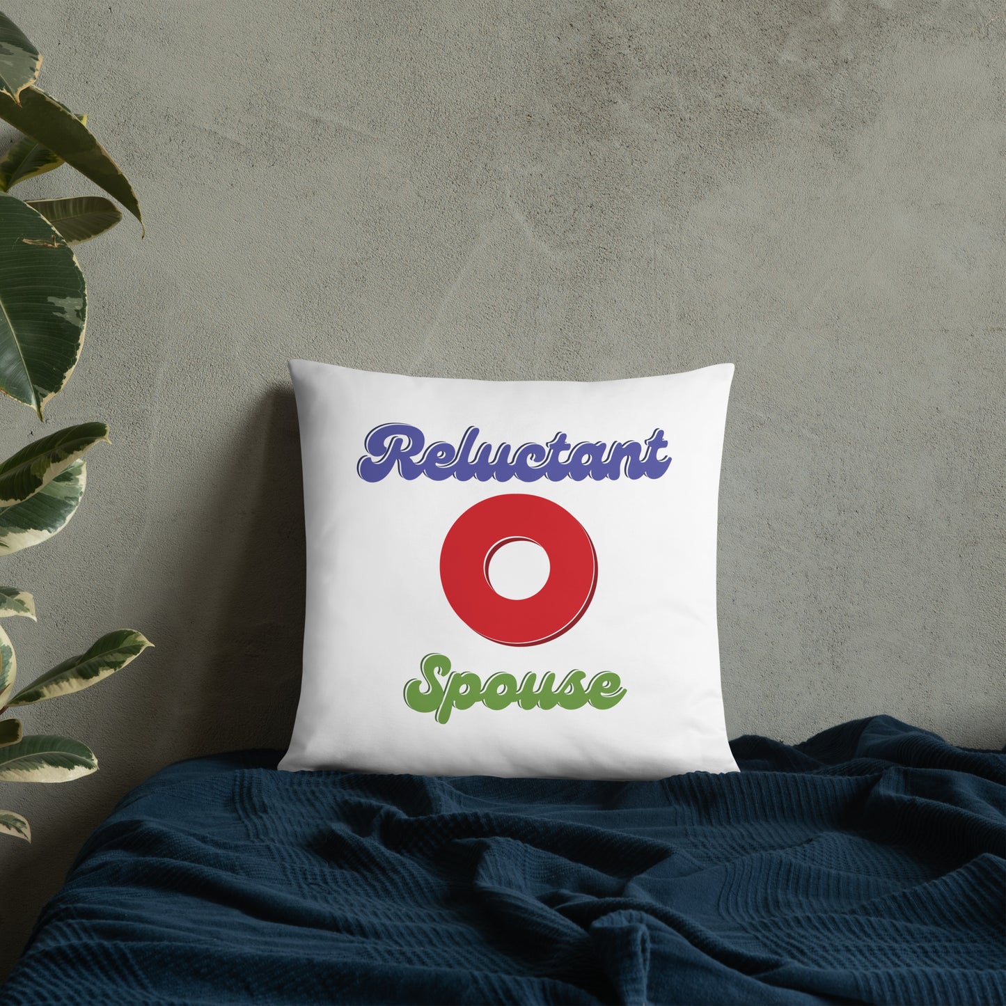 Reluctant (Fishman Donut) Spouse - Pillow