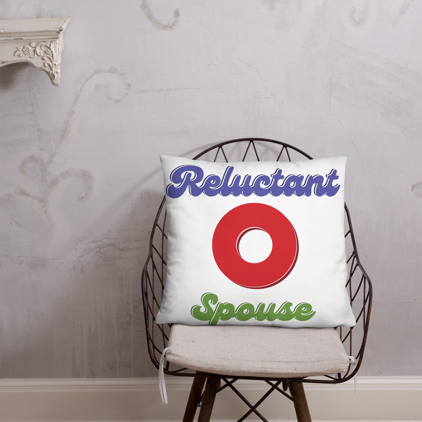 Reluctant (Fishman Donut) Spouse - Pillow