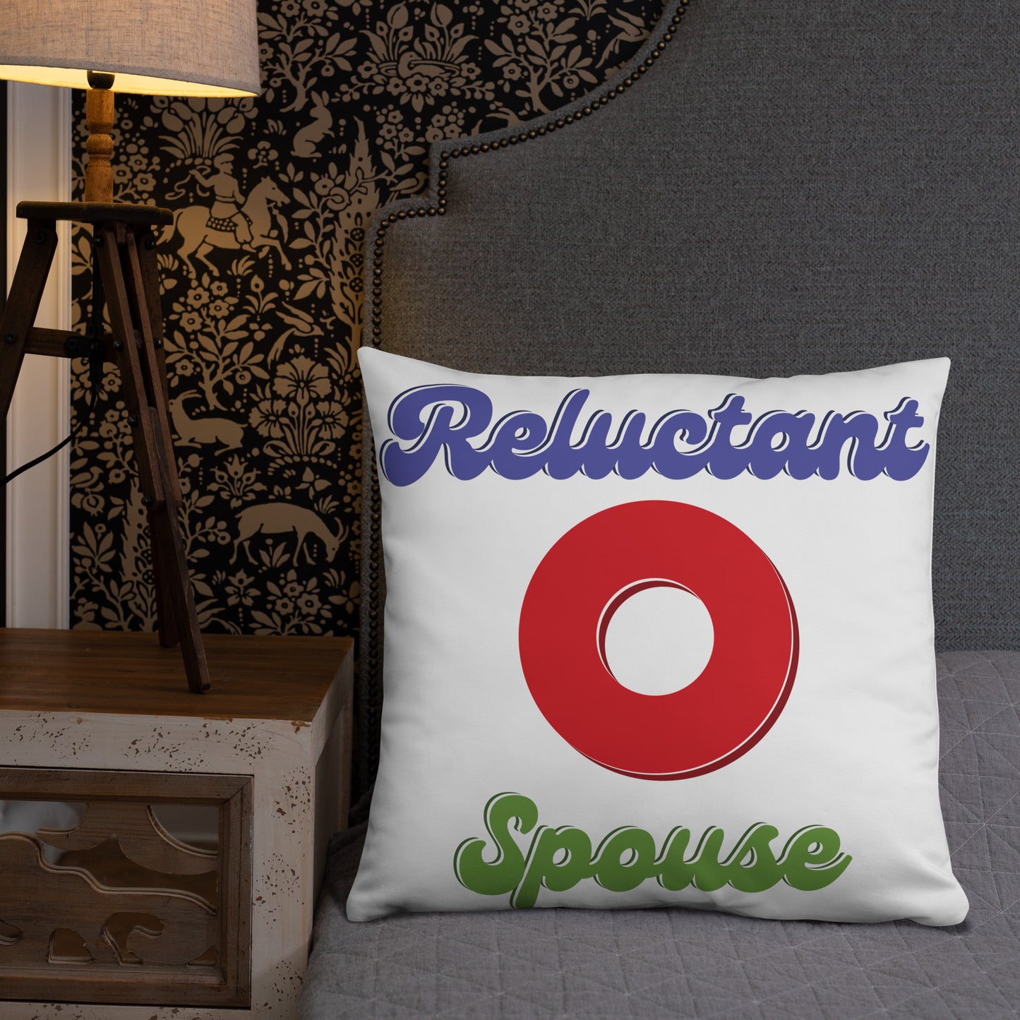 Reluctant (Fishman Donut) Spouse - Pillow