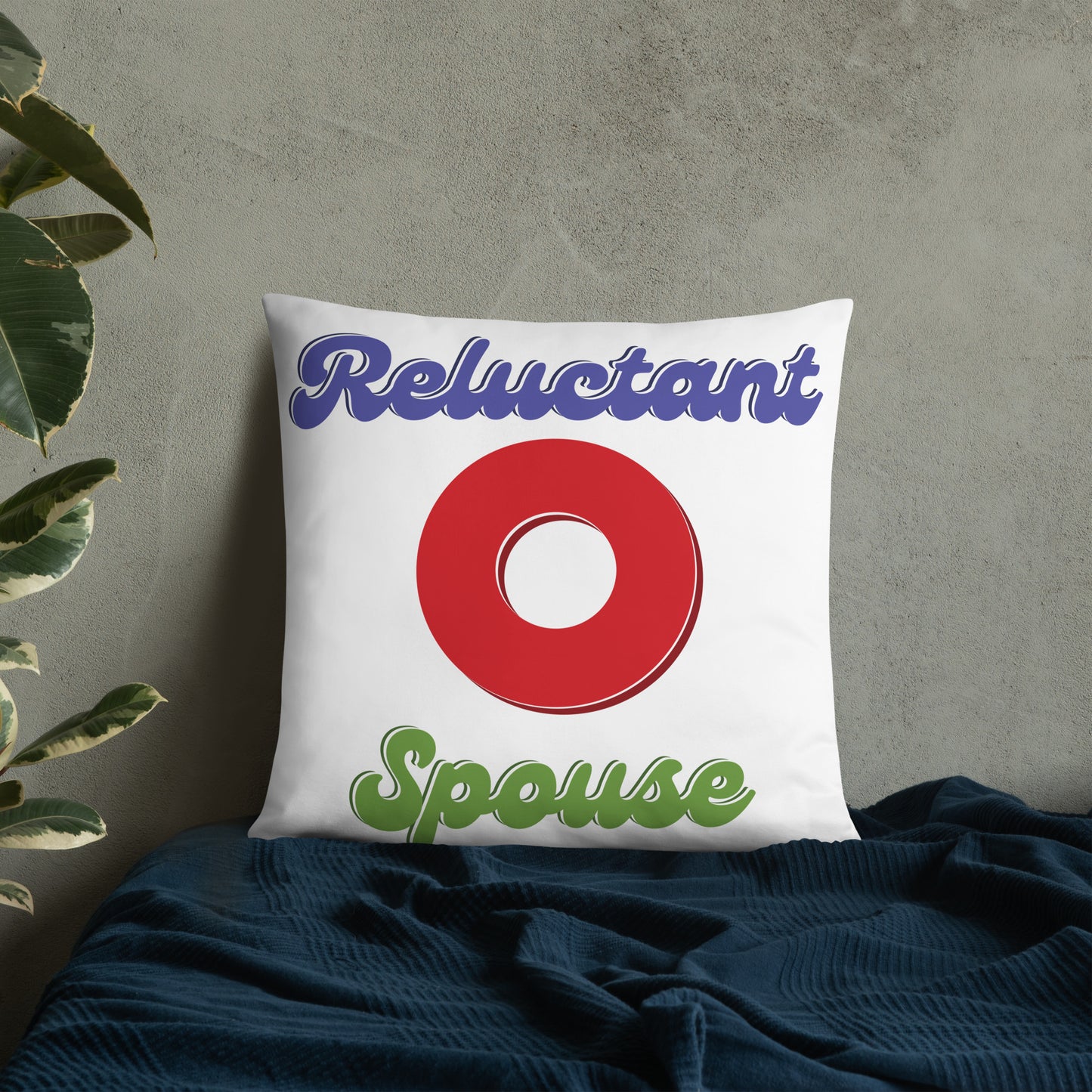 Reluctant (Fishman Donut) Spouse - Pillow