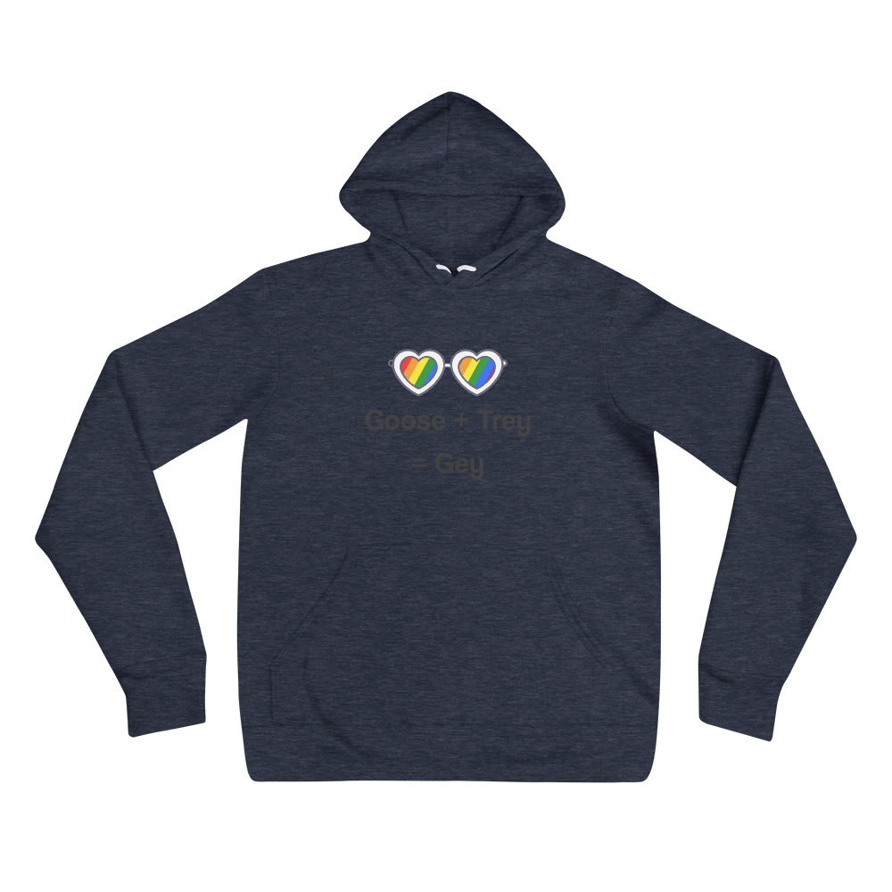 Goose and Trey Rainbow Hoodie