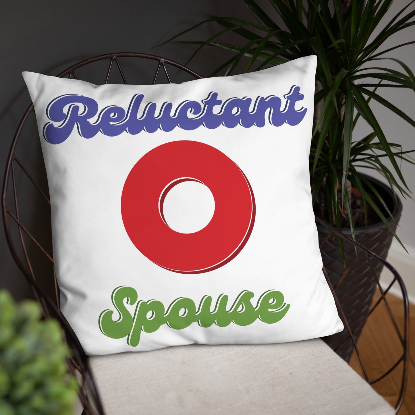 Reluctant (Fishman Donut) Spouse - Pillow
