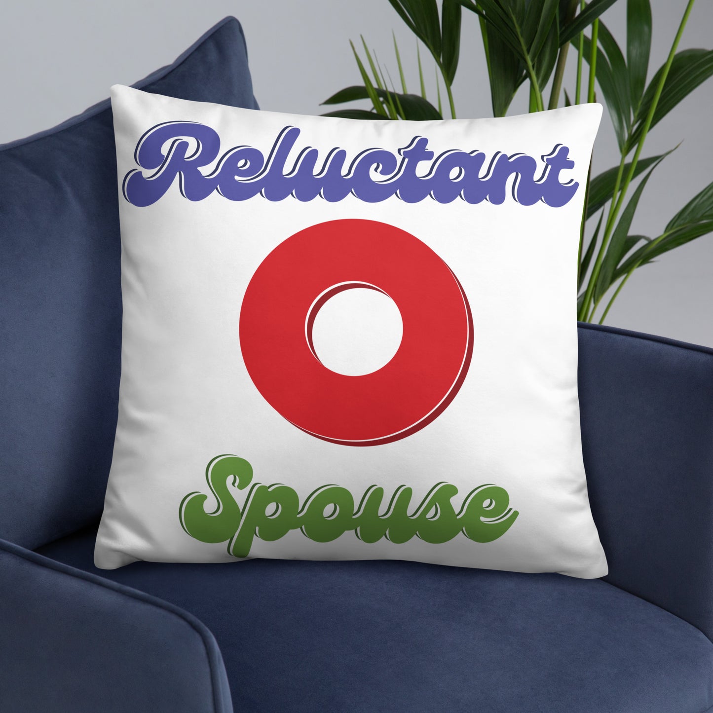 Reluctant (Fishman Donut) Spouse - Pillow